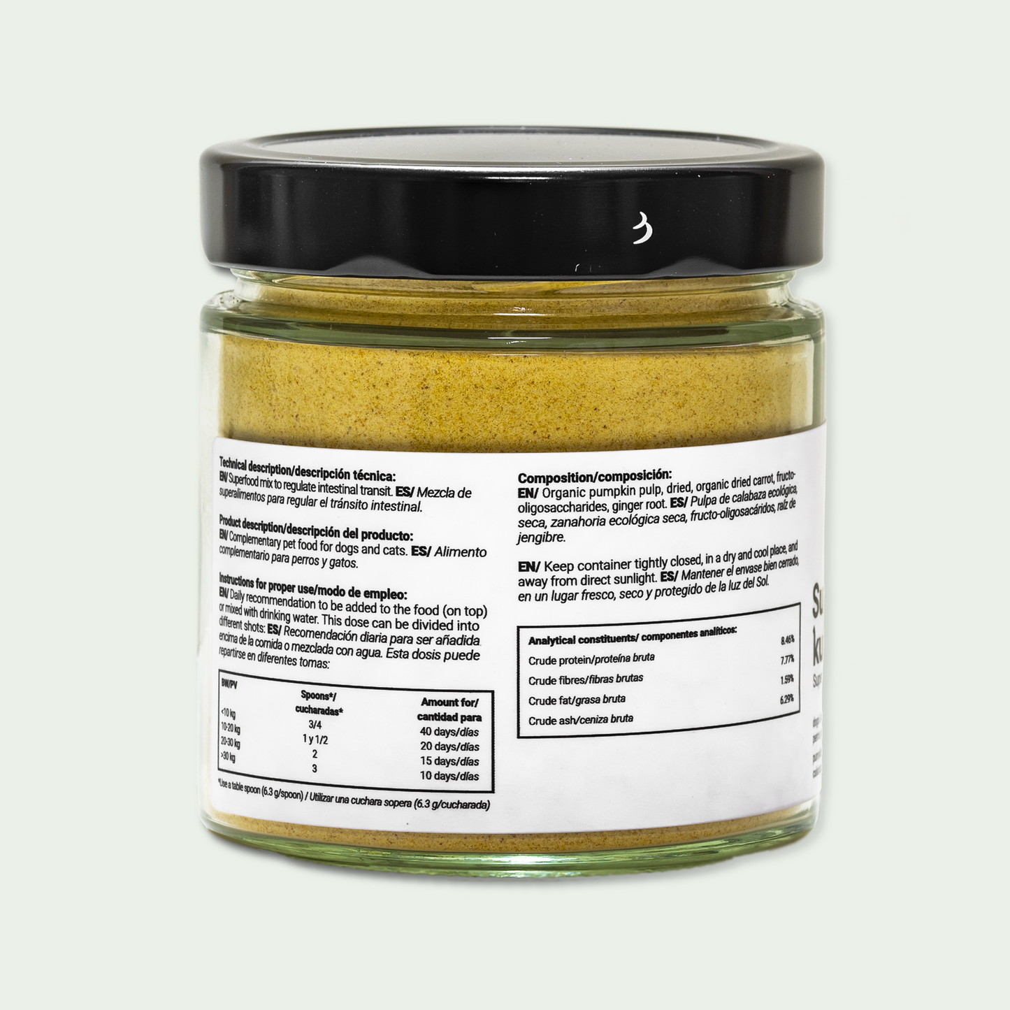 Superyellowkun (Gossos i Gats - 170 g) Suplement per al Benestar Gastrointestinal