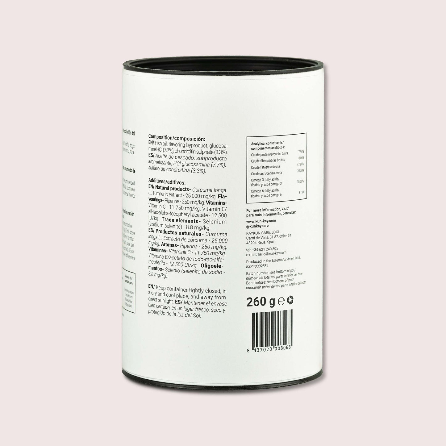 Suplement natural per a les articulacions de gossos