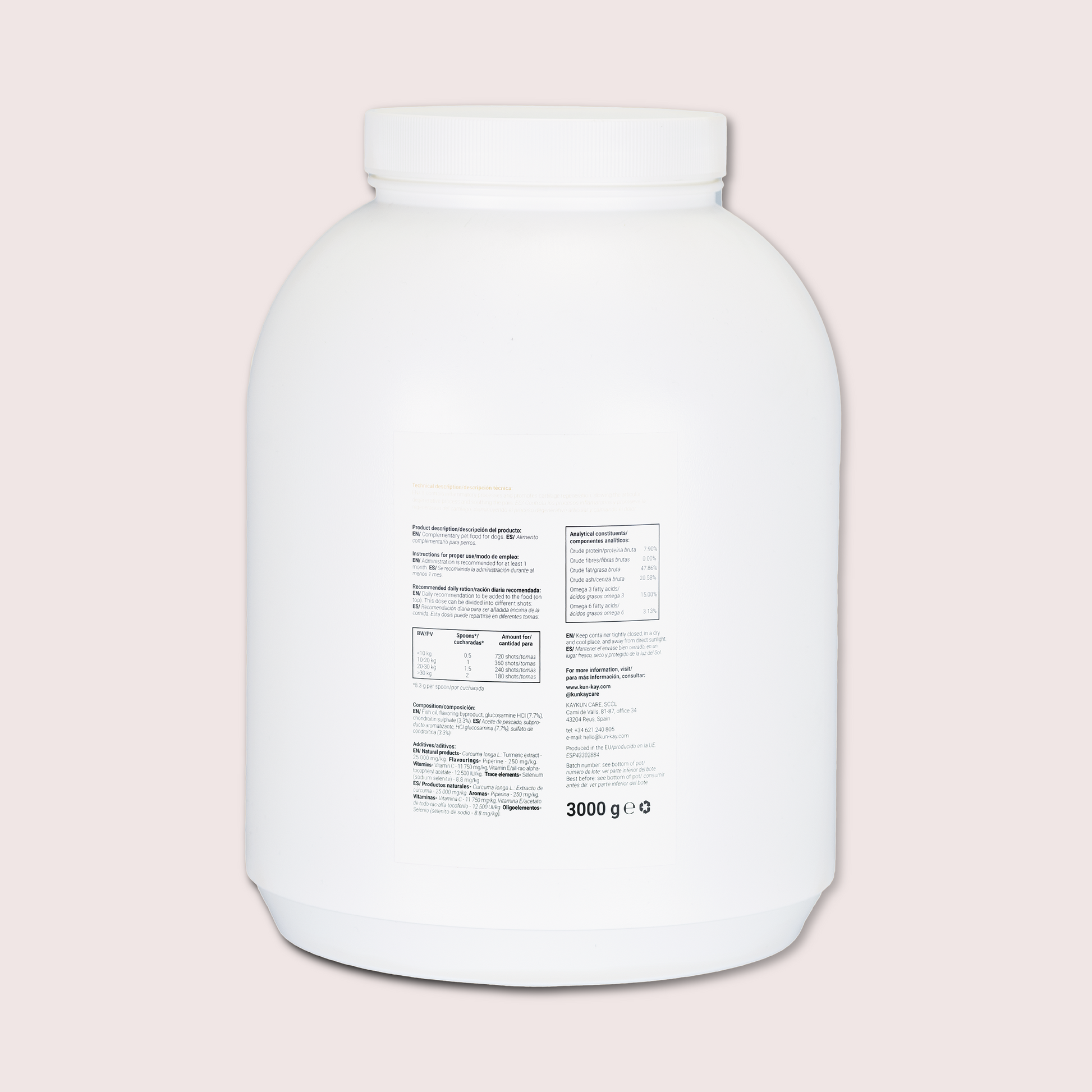 Supplément naturel pour les articulations des chiens