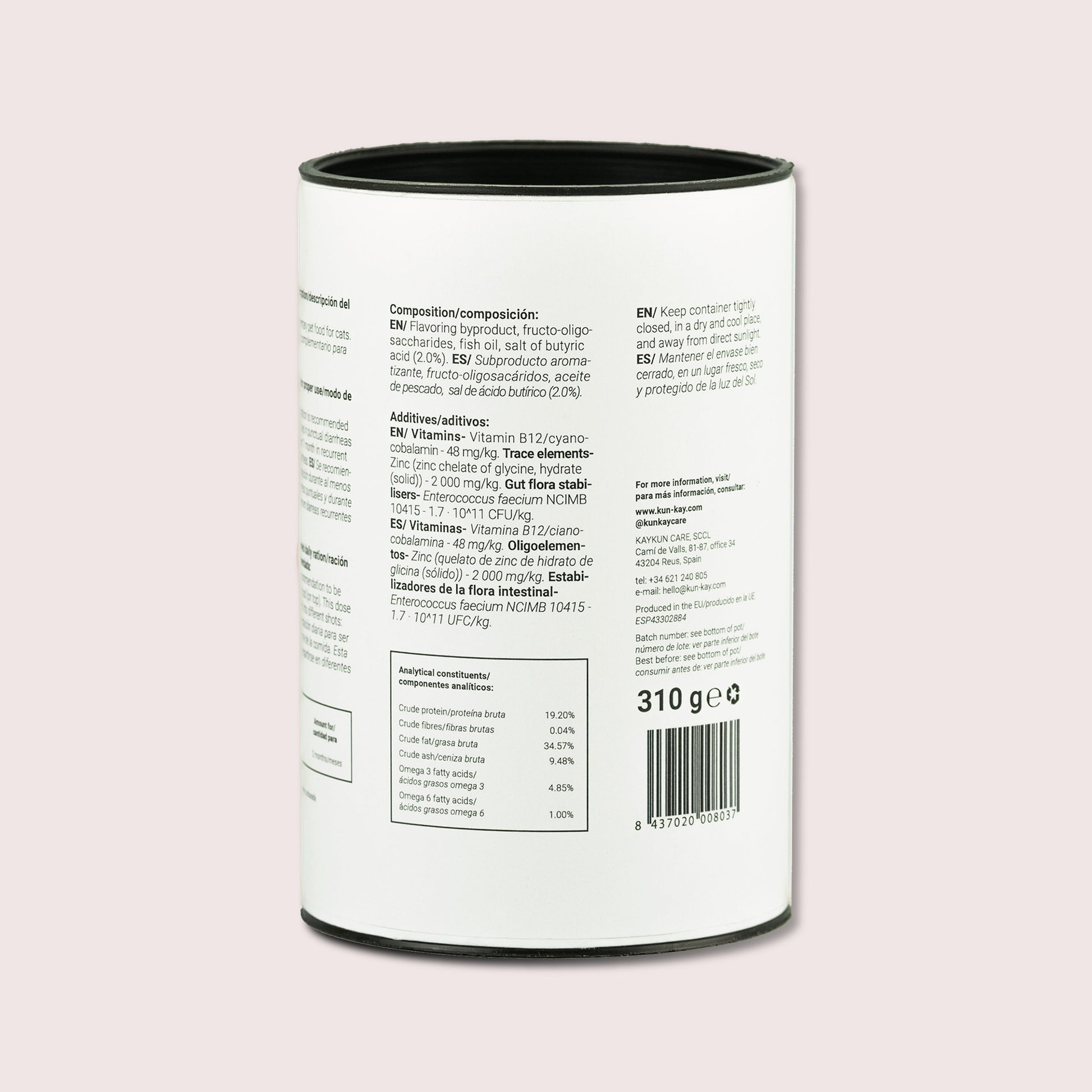 Complément naturel contre la diarrhée chez les chats