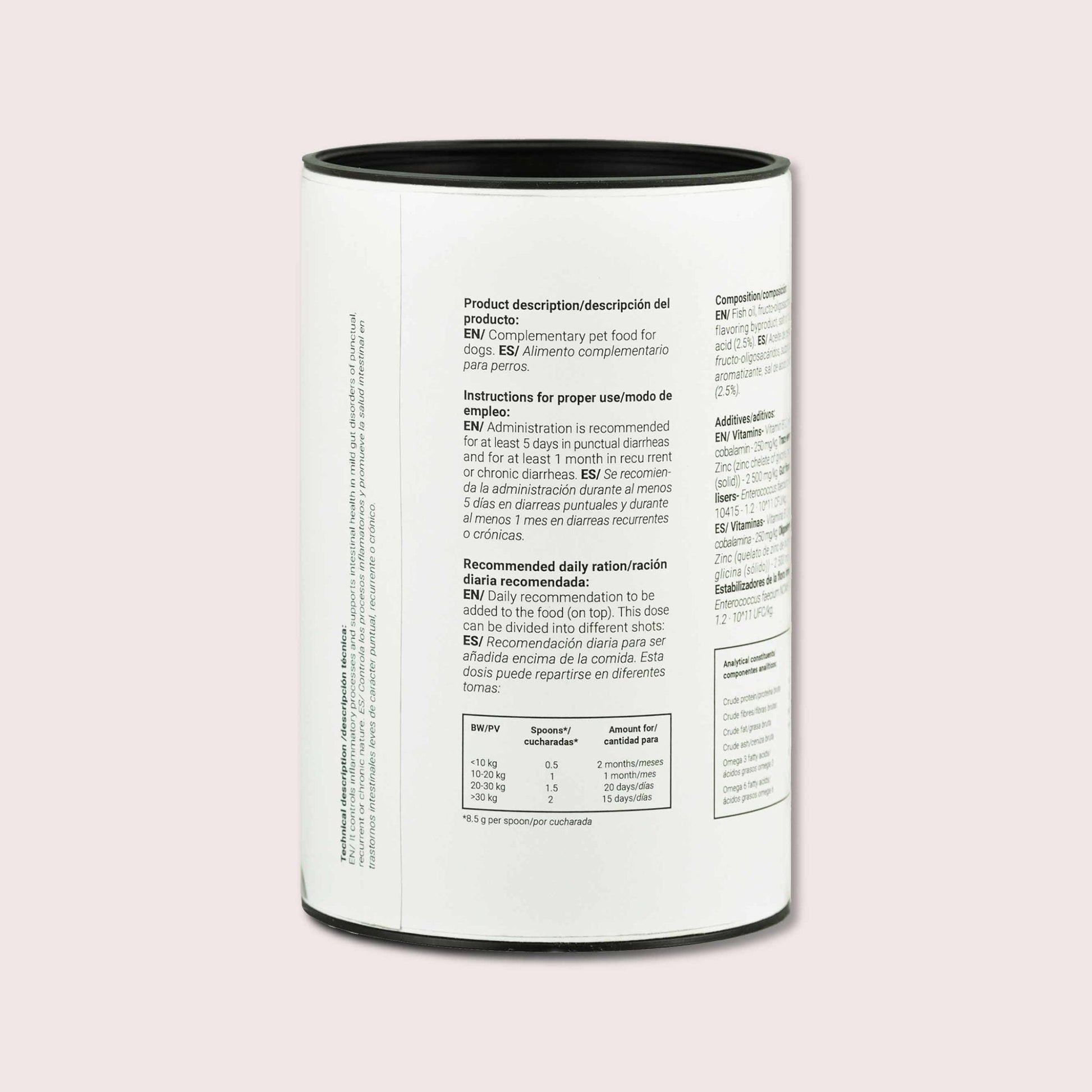 Integratore naturale per la diarrea nei cani
