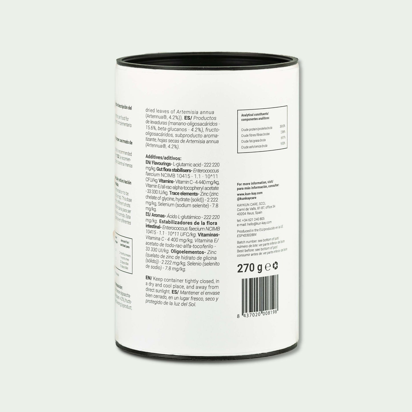 Natuurlijk supplement voor het immuunsysteem van honden