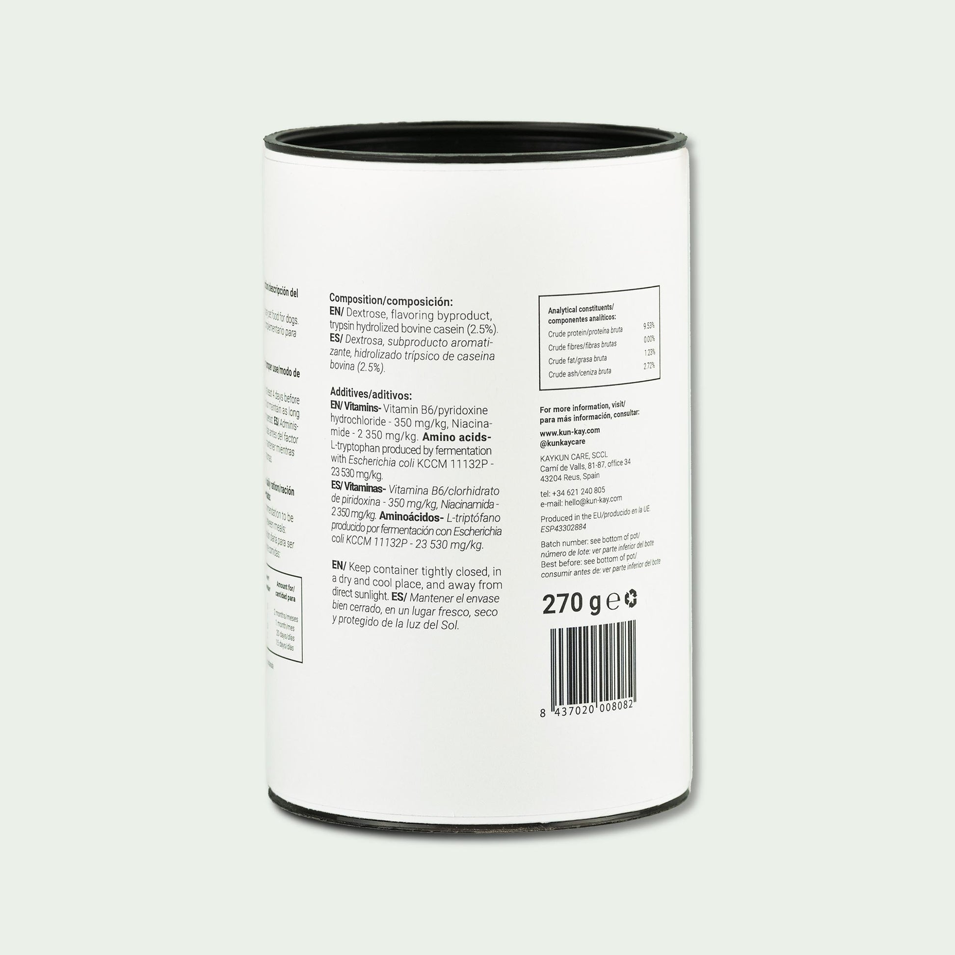 Integratore naturale per lo stress e l'ansia nei gatti