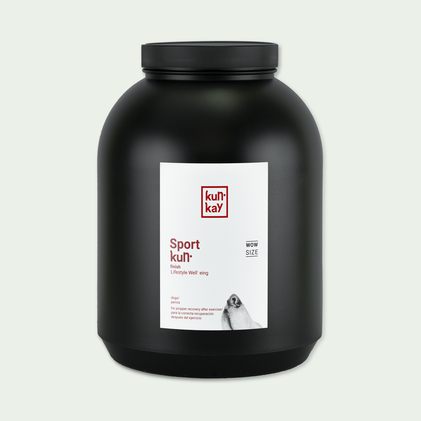 Natuurlijk supplement voor herstel na lichamelijke inspanning bij honden