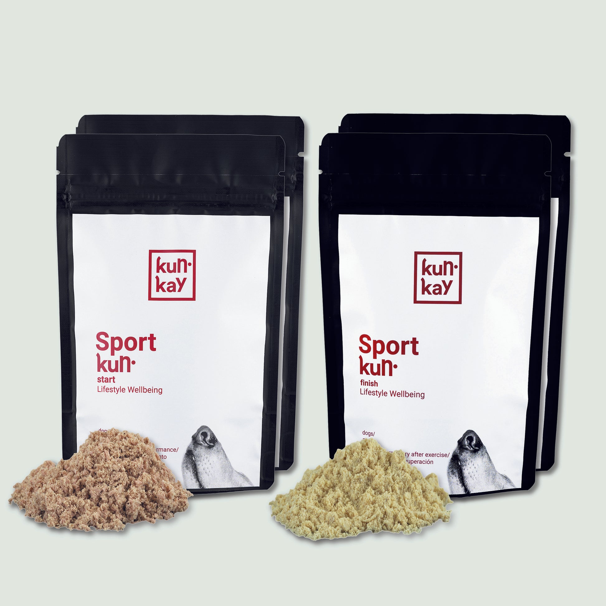 Pack de suppléments naturels pour l'activité physique des chiens