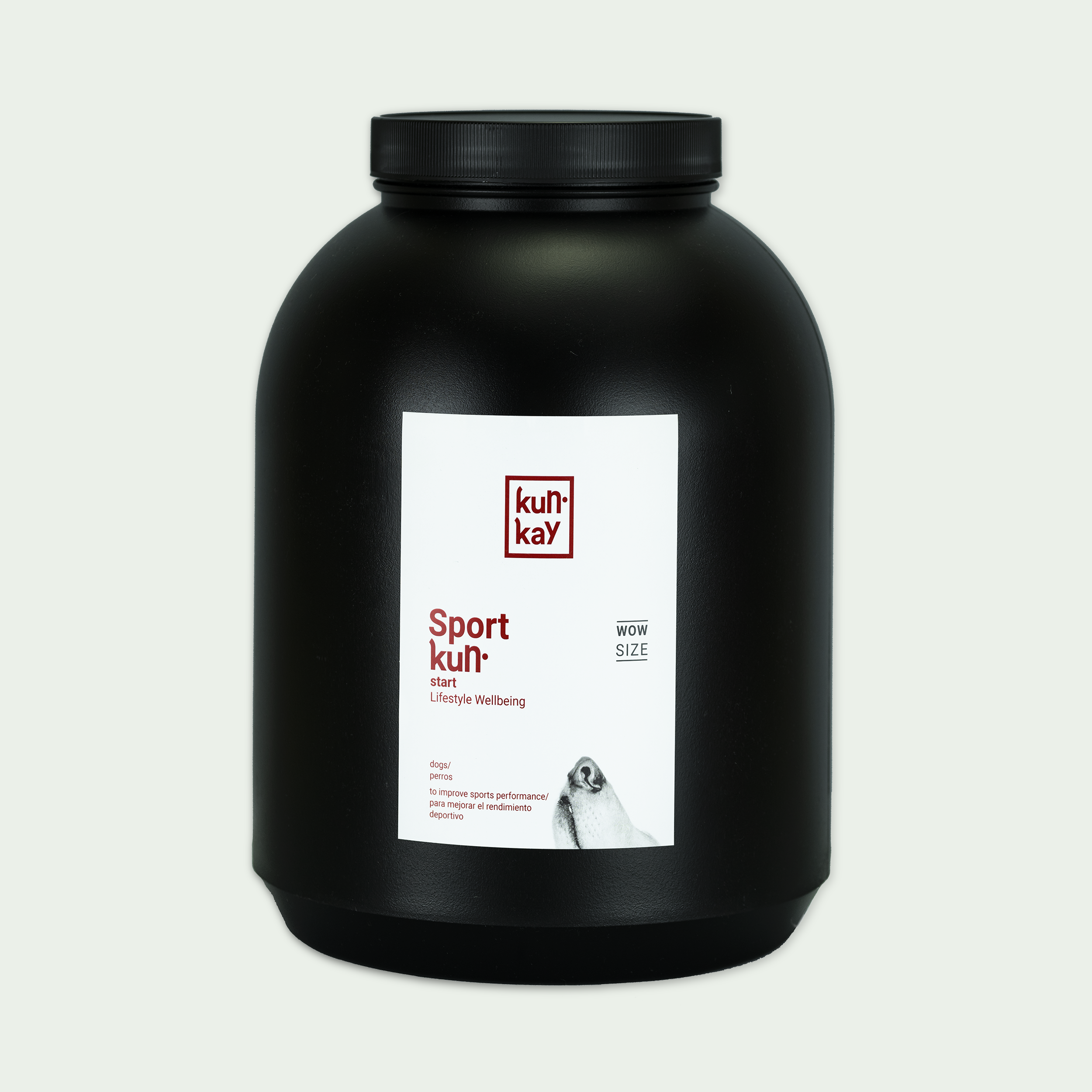 Natuurlijk supplement om de fysieke prestaties van honden te verbeteren