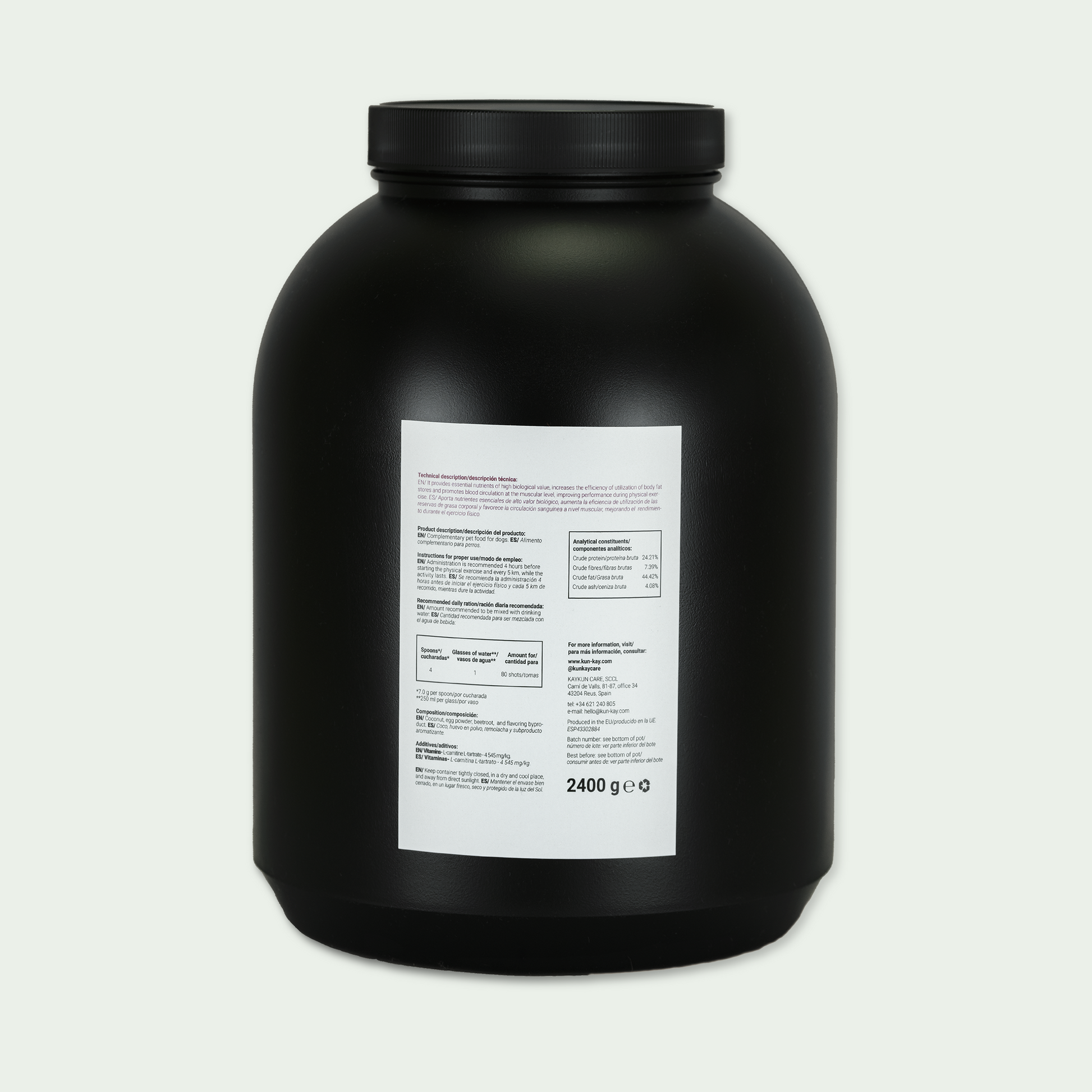 Supplément naturel pour améliorer la performance physique chez les chiens