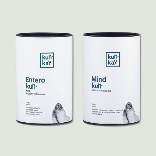 Pack de suppléments naturels pour l'anxiété et le stress chez les chiens