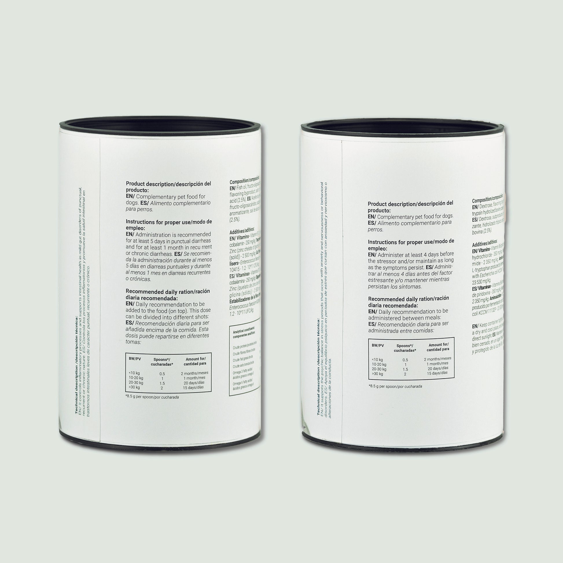 Pack de suppléments naturels pour l'anxiété et le stress chez les chiens