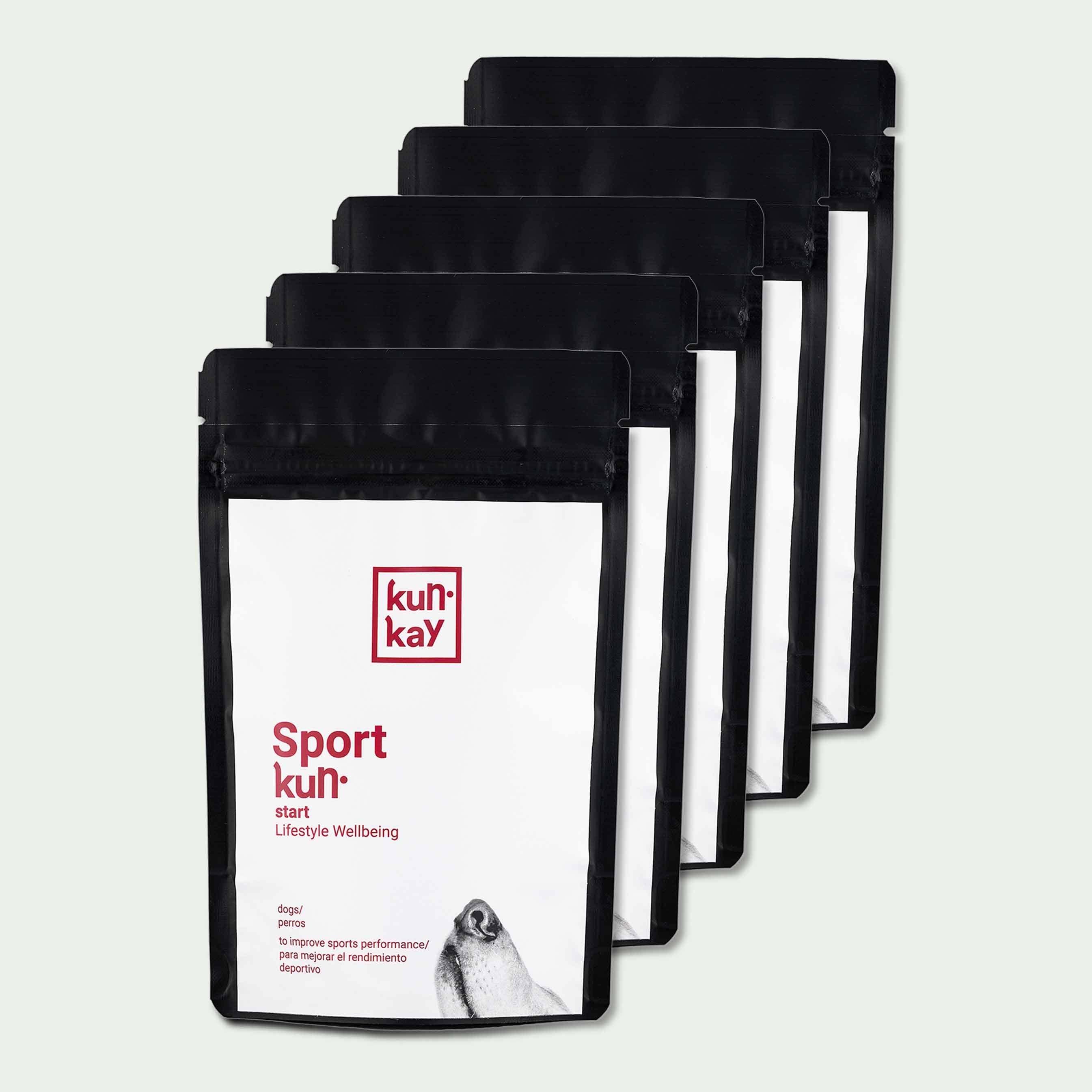 Sportkun Start Perros (5u de 60g) Suplemento potenciador del rendimiento físico