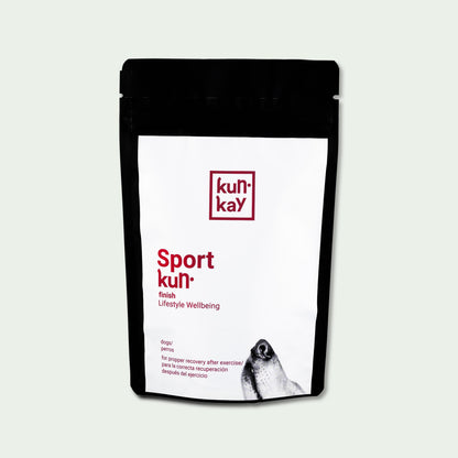 Sportkun Finish Perros (5 u de 70 g) Suplemento recuperador de ejercicio físico