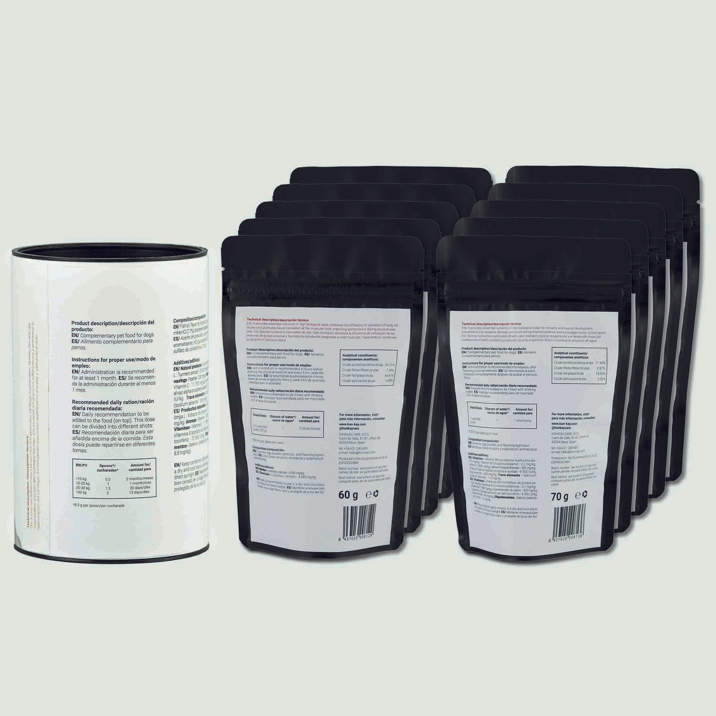 Athlete Pack (Ideal para perros con alta actividad física)