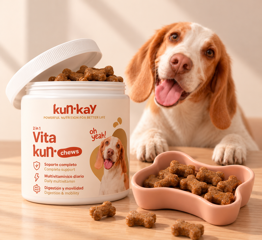 Vitakun Chews Cani - Integratore nutrizionale con Vitamine e Condroprotettori