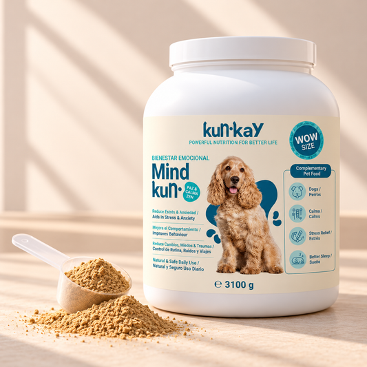 Mindkun WOW Cani (3,1 kg) Integratore Antistress e Ansia