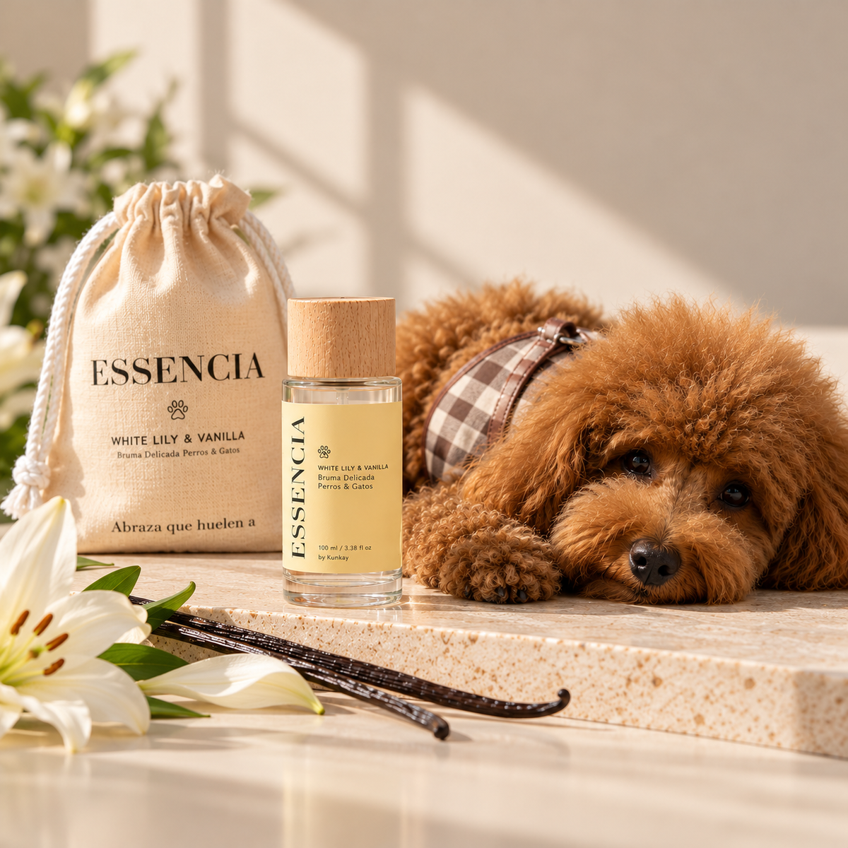 Essencia Bruma Vainilla & Flores - Perros & Gatos - 100 ml
