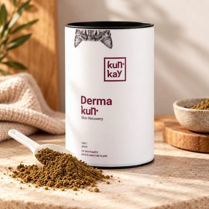 Dermakun Gatos (250 g) Suplemento para la salud de la Piel y el Pelo