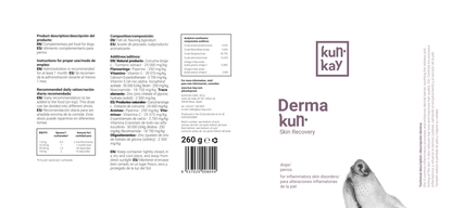 Dermakun Honden (260 g) Supplement om de huid en vacht te verzorgen