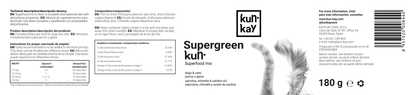 Supergreenkun (Hunde und Katzen - 180 g) Natürliches Detox-Ergänzungsmittel für Hunde und Katzen