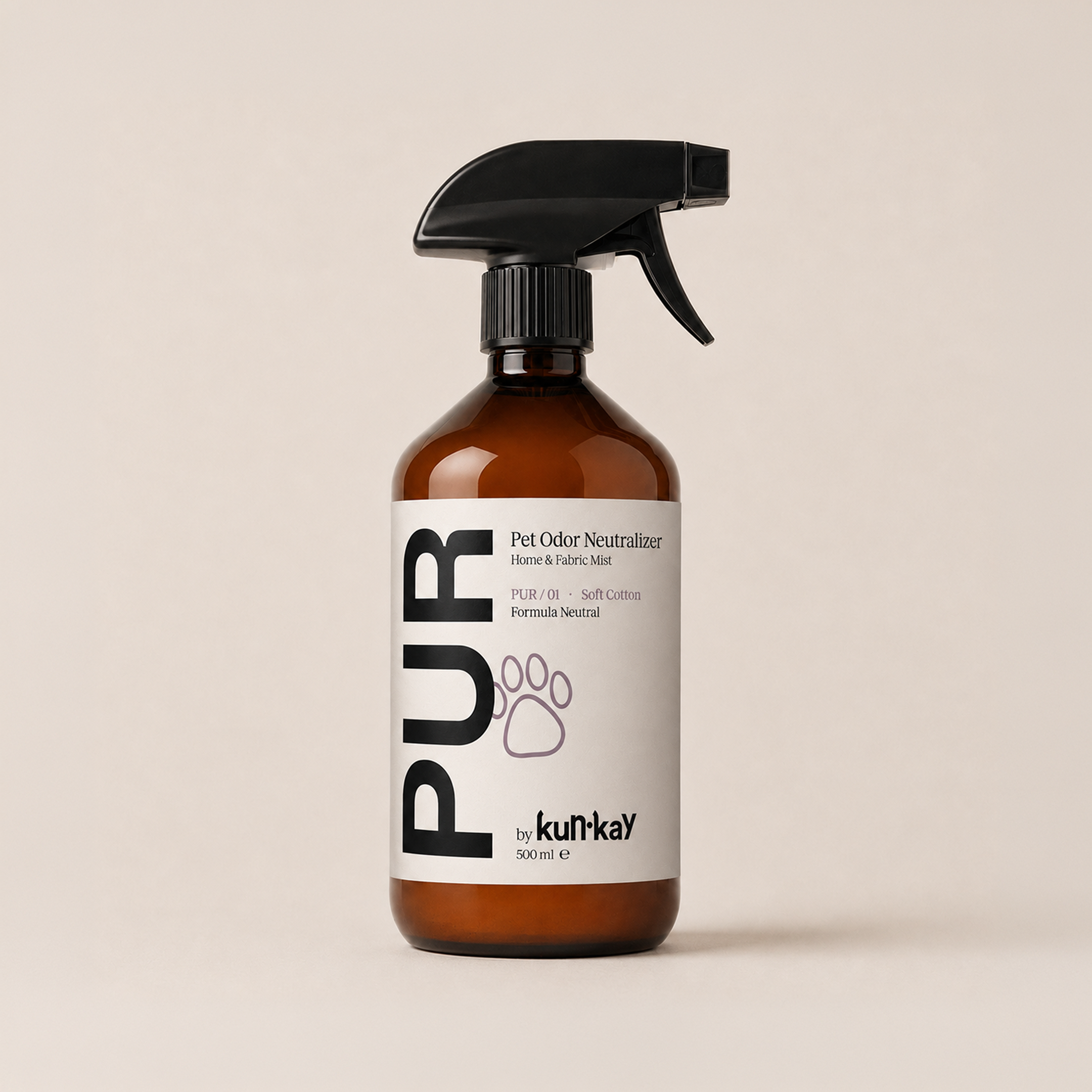 PUR - Eliminador de Olores para Mascotas, Hogar y Textiles 500 ml