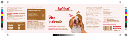 Vitakun Chews Gossos - Suplement nutricional amb Vitamines i Condroprotectors