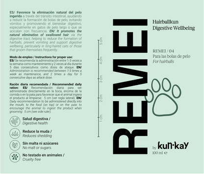Hairballkun (Katten - 100 g) Supplement tegen haarballen