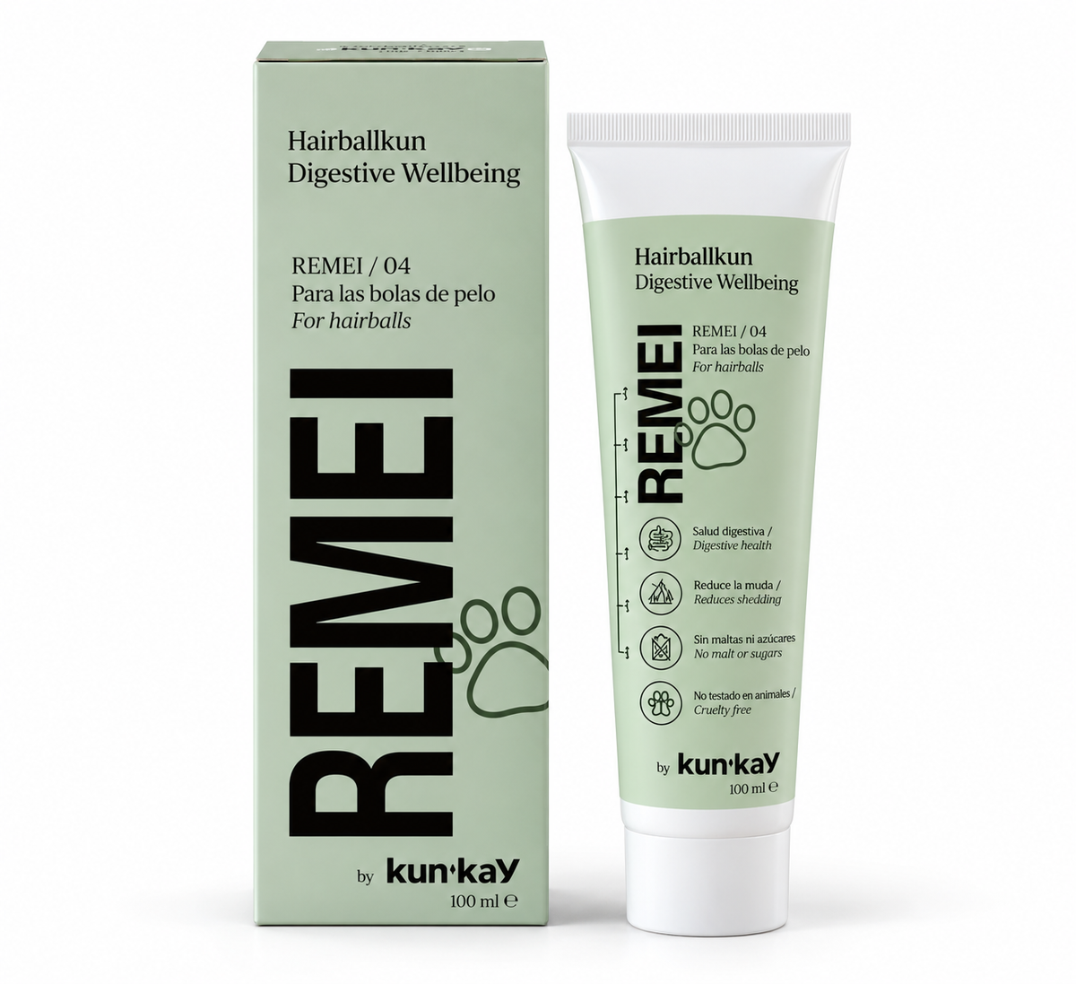 Hairballkun (Katten - 100 g) Supplement tegen haarballen