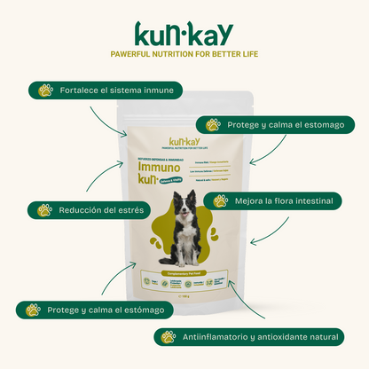 Immunokun Hunde (150 g) Supplement zur Verbesserung der Immunantwort