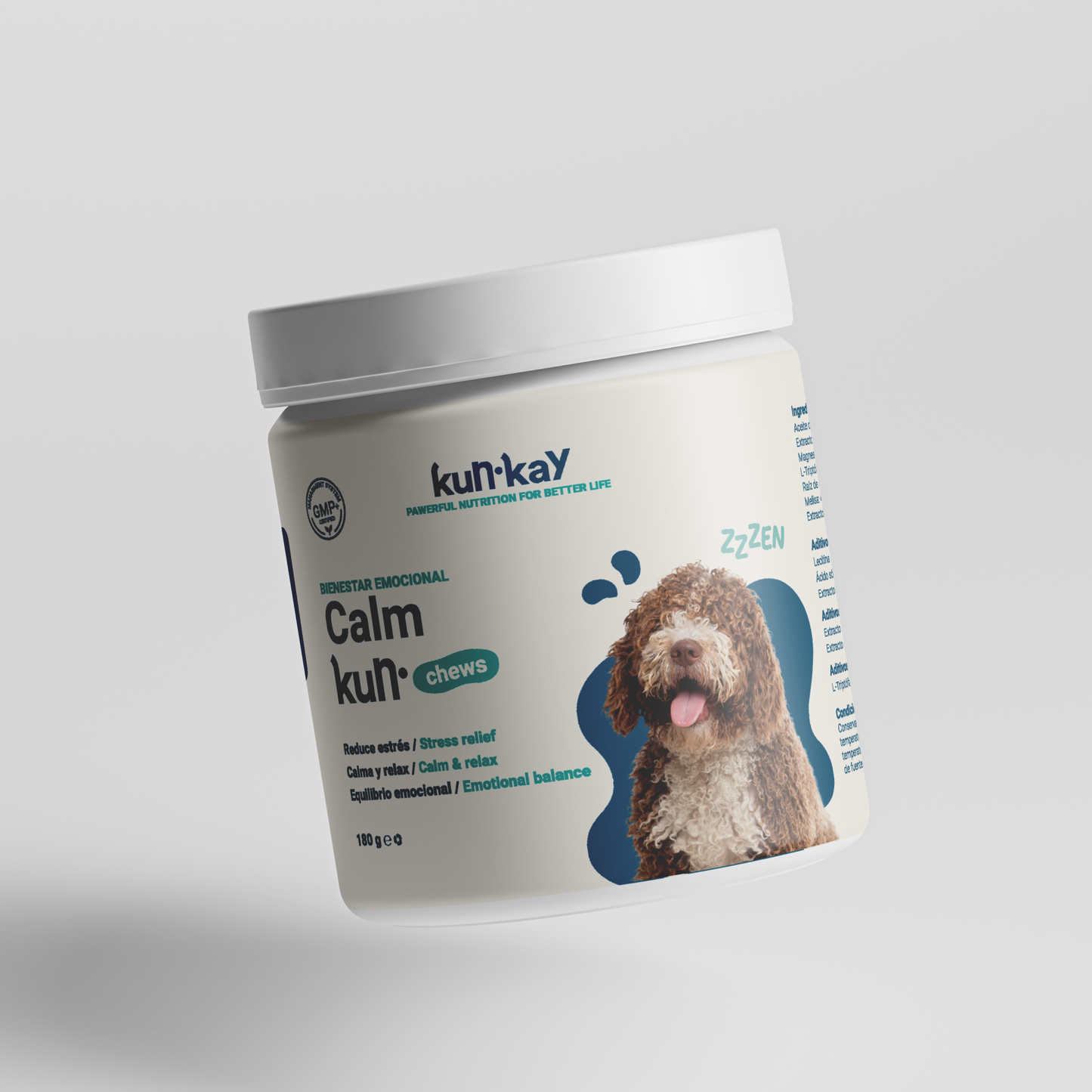 Calmkun Chews Perros - Suplemento Antiestrés y Ansiedad