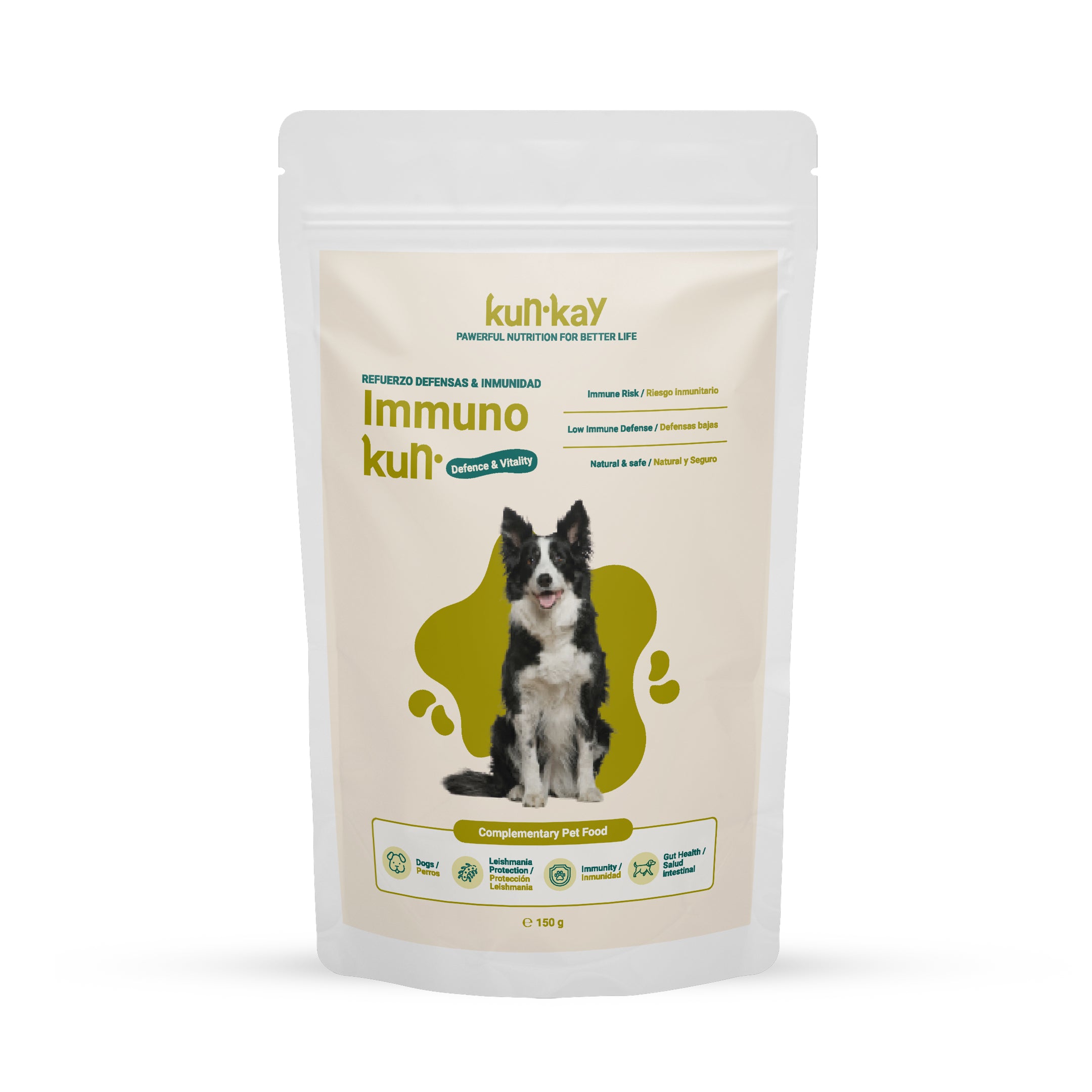 Immunokun Hunde (150 g) Supplement zur Verbesserung der Immunantwort