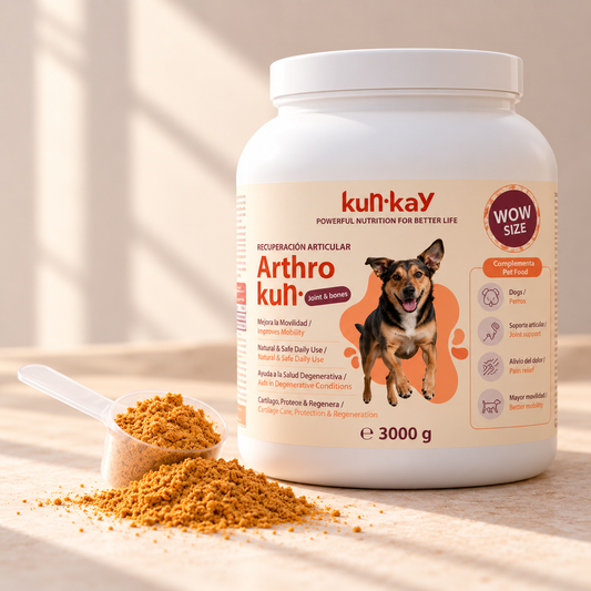 Arthrokun WOW Honden (3 kg) Voedingssupplement voor gewrichtsgezondheid Grote Honden