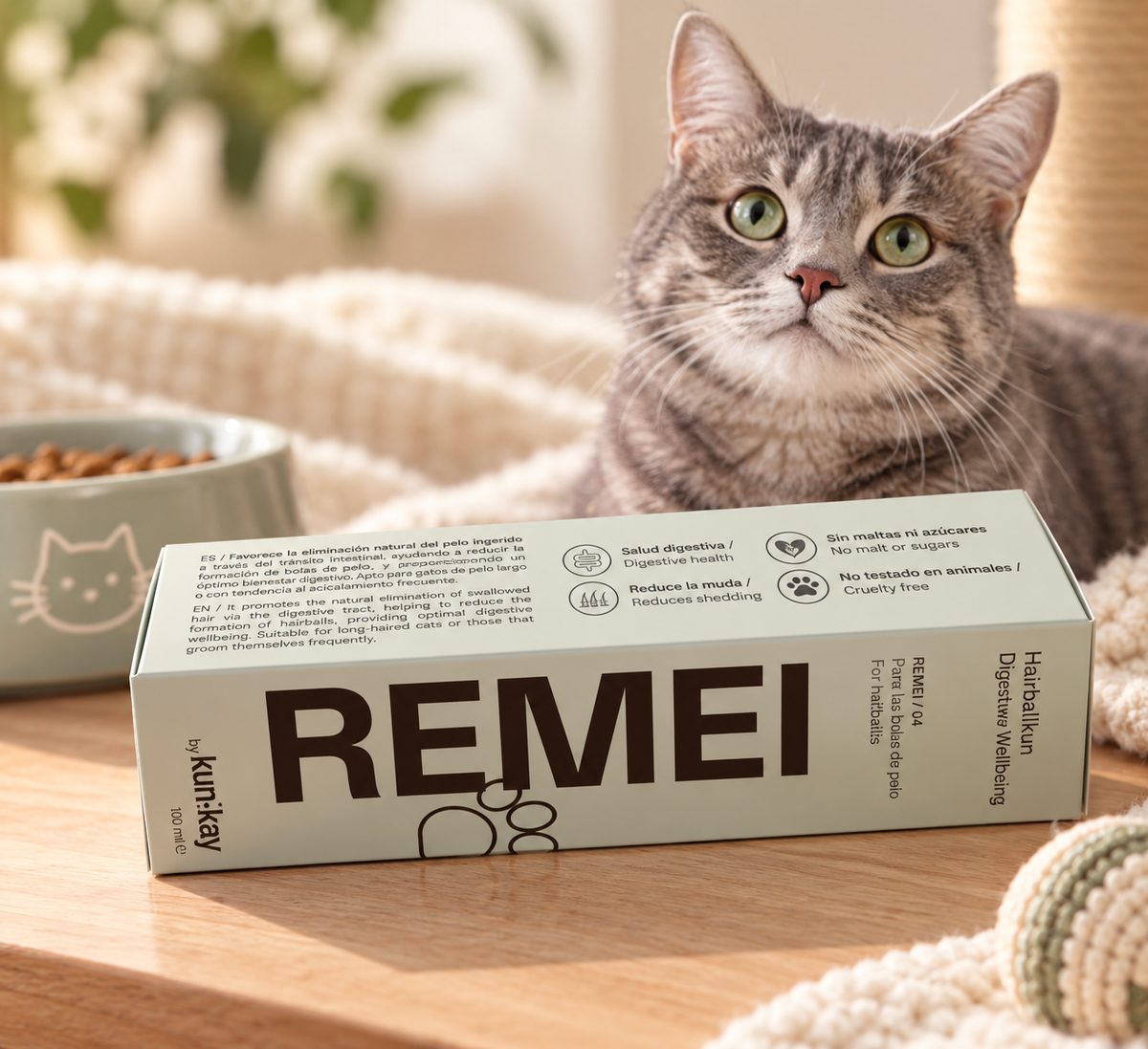 Hairballkun (Katten - 100 g) Supplement tegen haarballen
