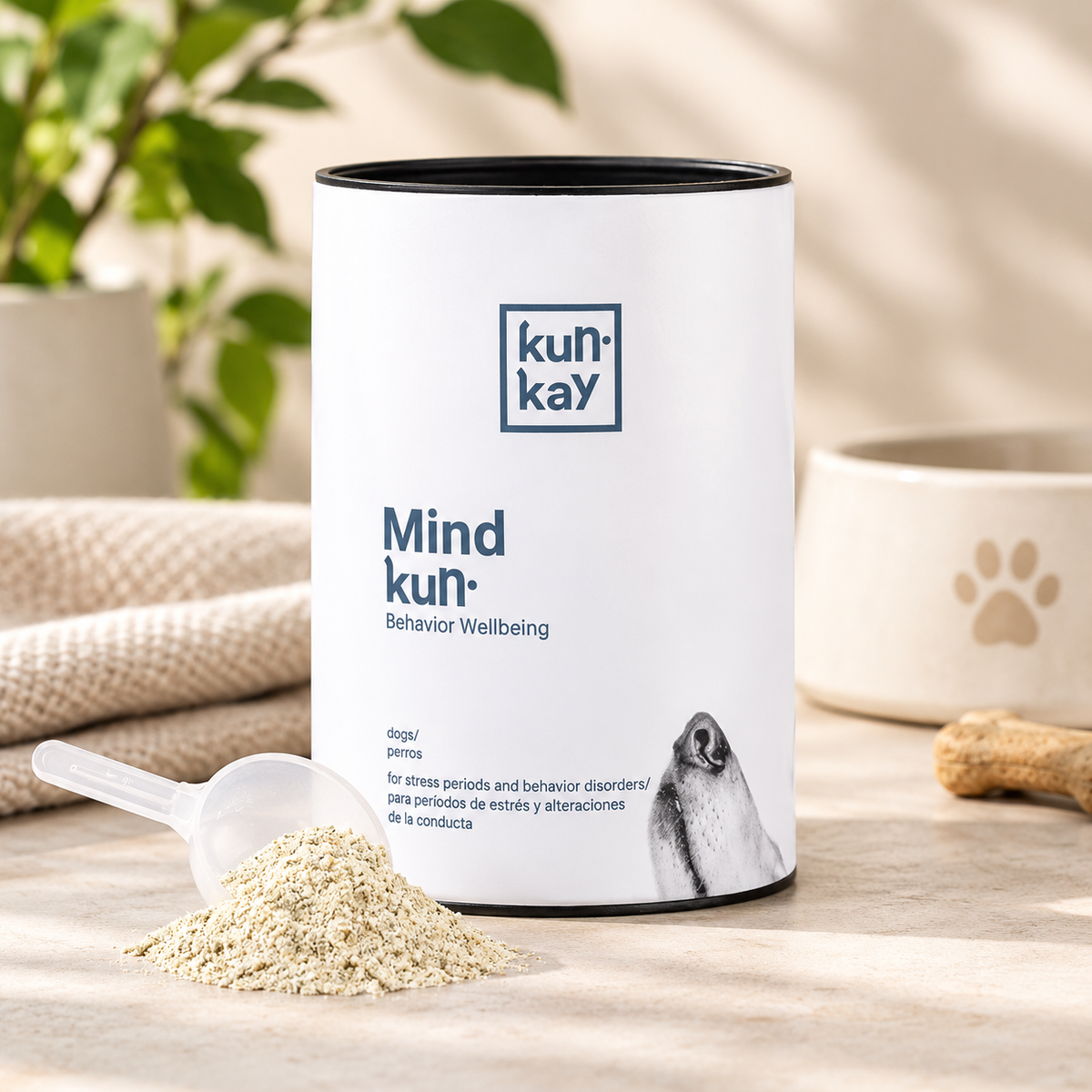 Mindkun Cães (270 g) Suplemento Anti-stress e Ansiedade