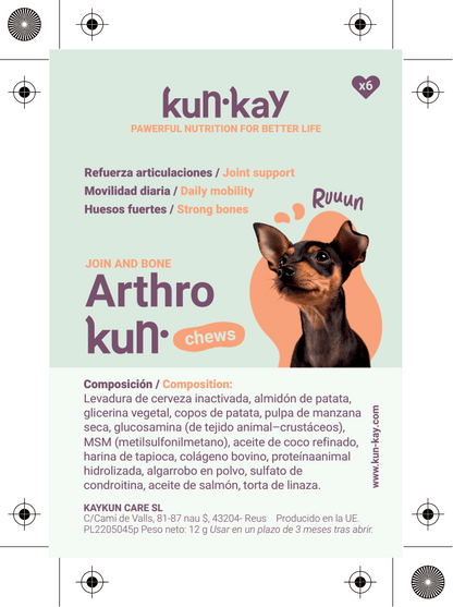 Arthrokun Chews - Suplement per a la Salut Articular