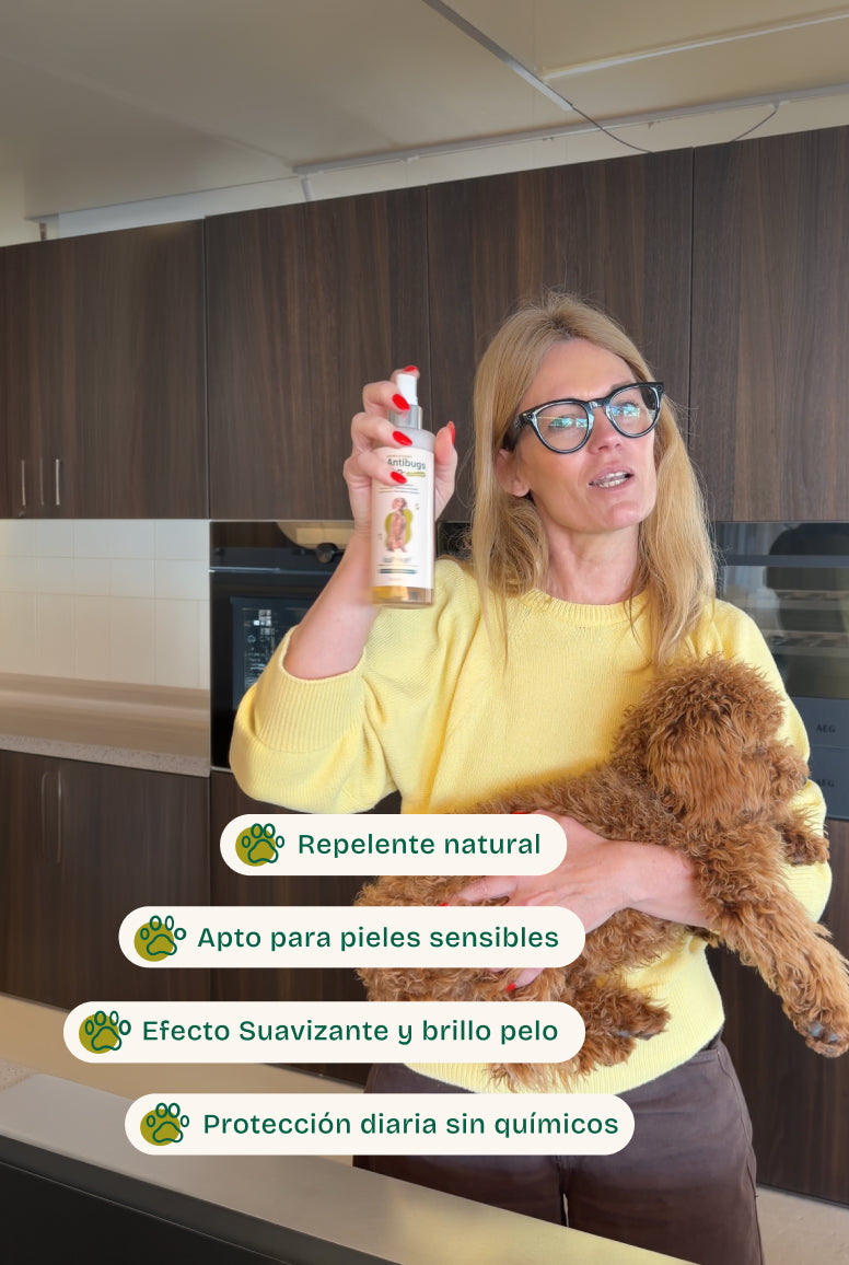 Antibugskun (Perros - 250 ml) Loción antiparasitaria externa natural