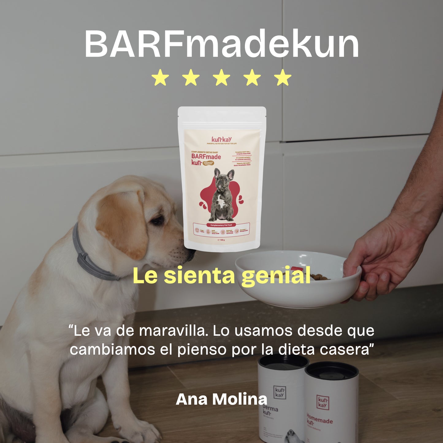 BARFmadekun Perros (150 g) Suplemento nutricional con Vitaminas y Minerales