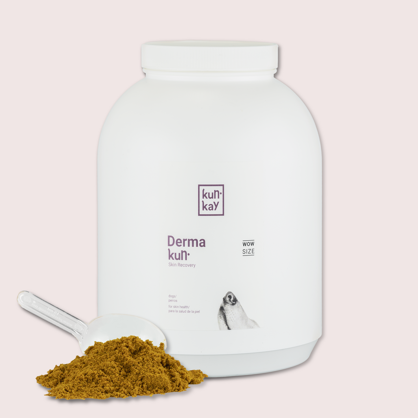 Dermakun WOW Perros (3 kg) Suplemento para piel y pelo