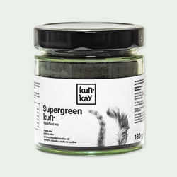 Supergreenkun (Hunde und Katzen – 180 g) Natürliches Nahrungsergänzungsmittel mit Omega-3-Fettsäuren für Hunde und Katzen