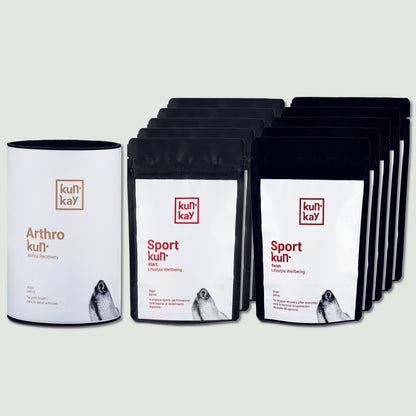 Pack de suplementos naturales para la actividad física de perros