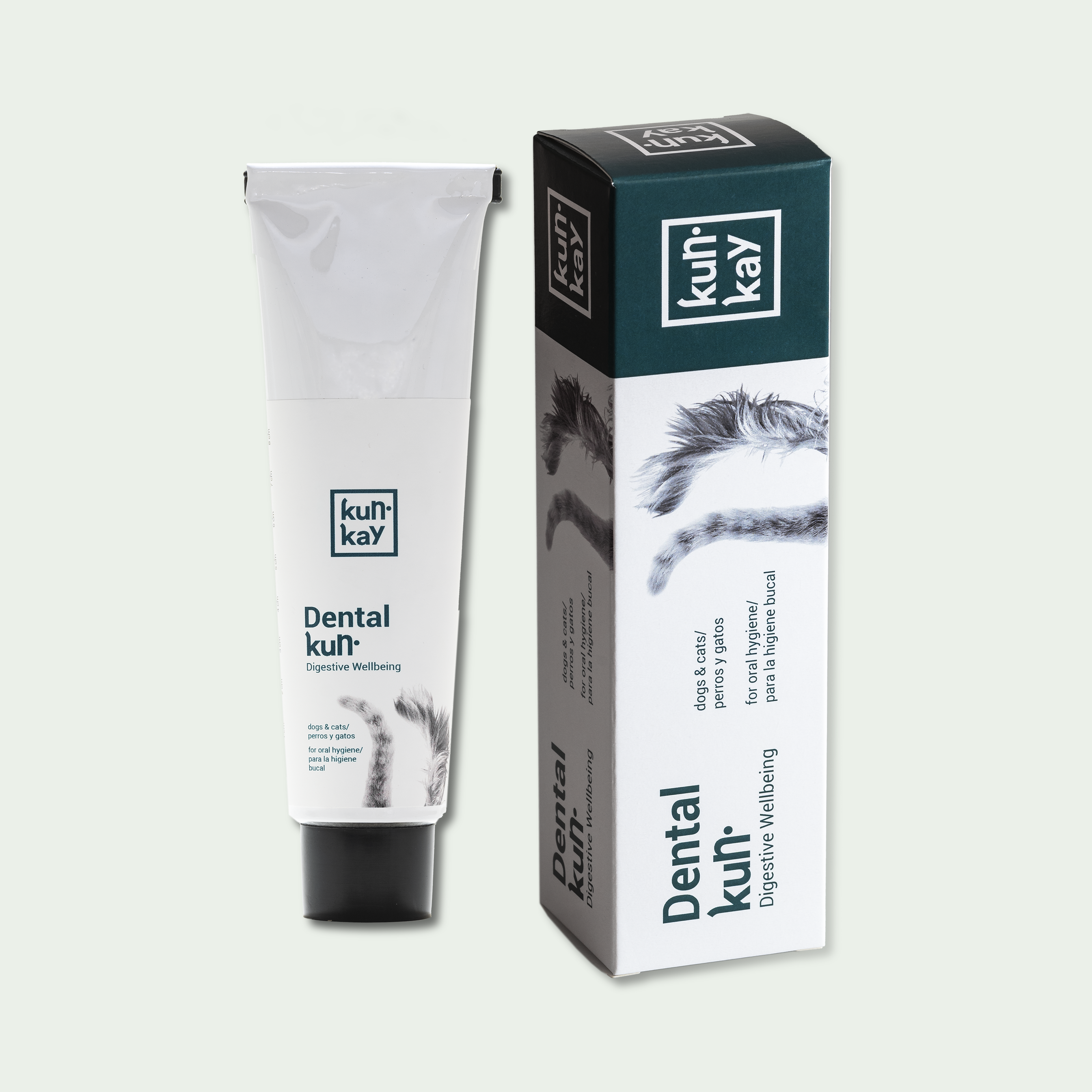 Suplemento natural para a limpeza oral de cães e gatos