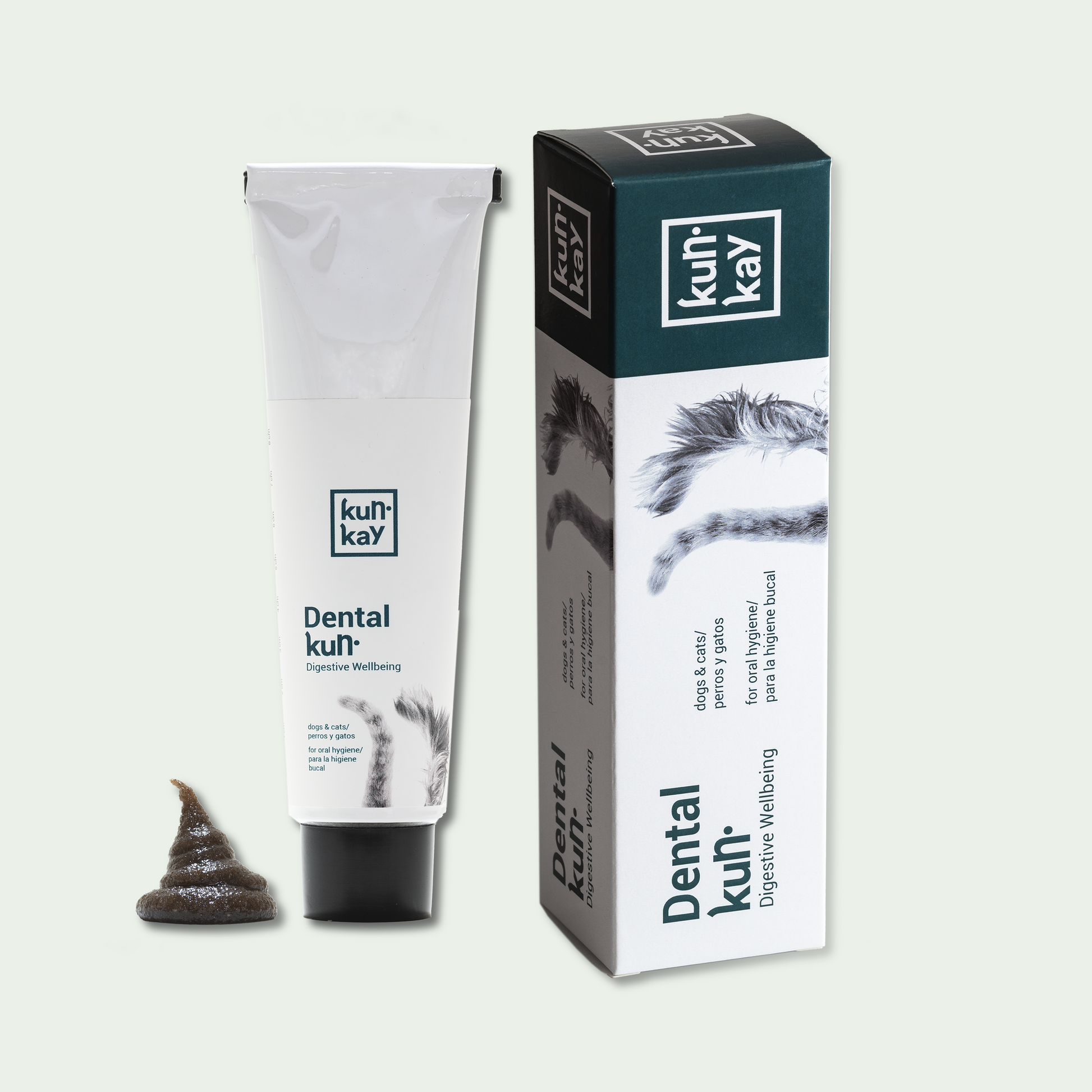 Suplemento natural para a limpeza oral de cães e gatos