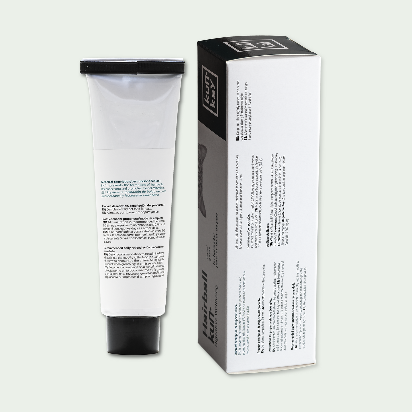 Suplemento natural para las bolas de pelo en gatos