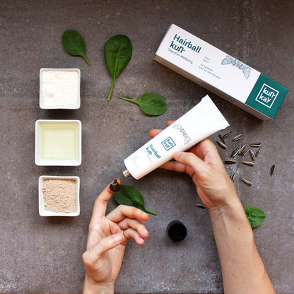 Suplemento natural para las bolas de pelo en gatos