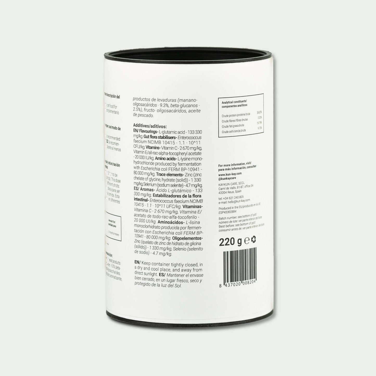 Suplemento natural para el sistema inmune de gatos