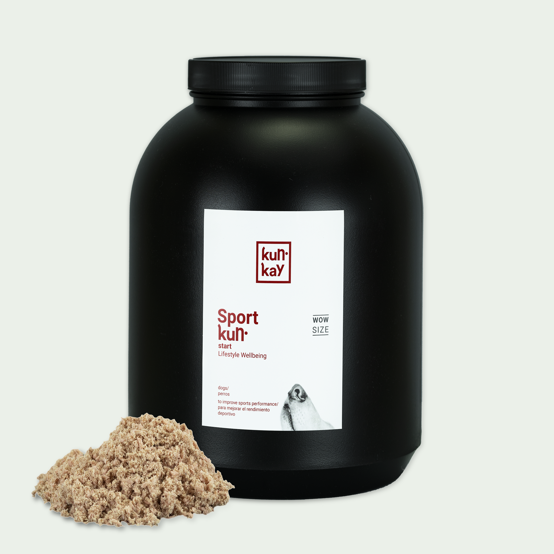 Suplemento natural para potenciar el rendimiento físico en perros