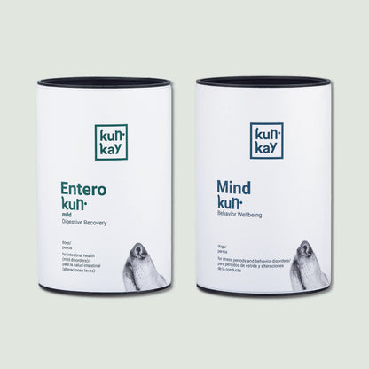 Pack de suplementos naturales para la ansiedad y el estrés en perros