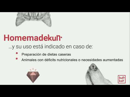 Suplemento para complementar dietas de perros con vitaminas y minerales